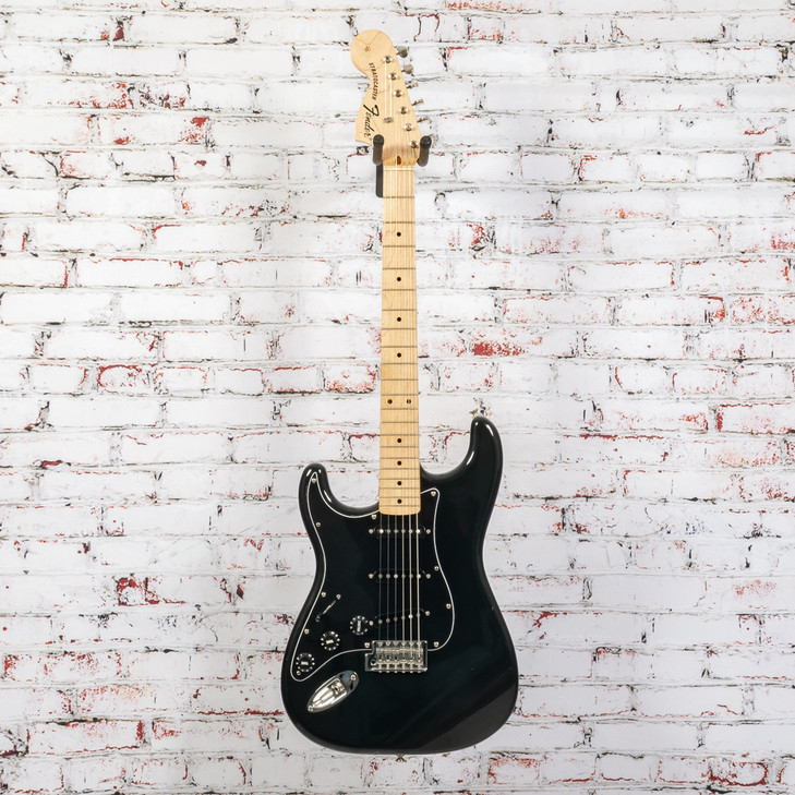 Ubranded - Left-Handed Electric Guitar Black w/David Allen PUPs & Music Kraft Licensed By Fender 70's-Style Neck - USED