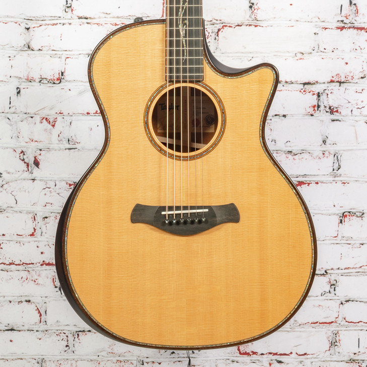 Taylor - 2025 Builder's Edition K14CE - Acoustic-Electric Guitar - V-Class - Natural - with  Hardshell Case - x5058 CLEARANCE