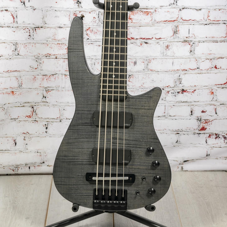 NS Design - CR5 Radius Electric Bass Charcoal Satin w/Bag - USED (MMM123882)