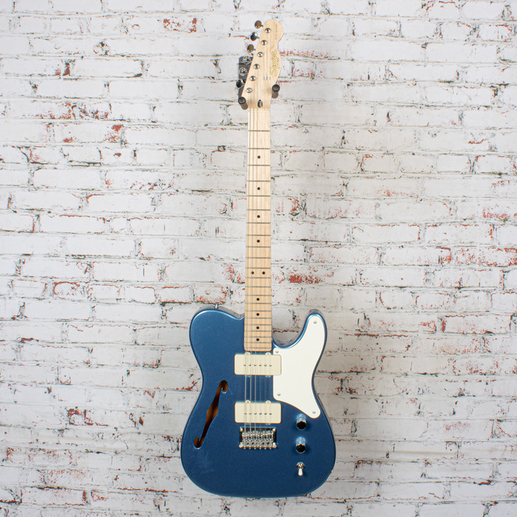 Squier 2022 Paranormal Cabronita Telecaster Thinline Electric Guitar Lake Placid Blue USED