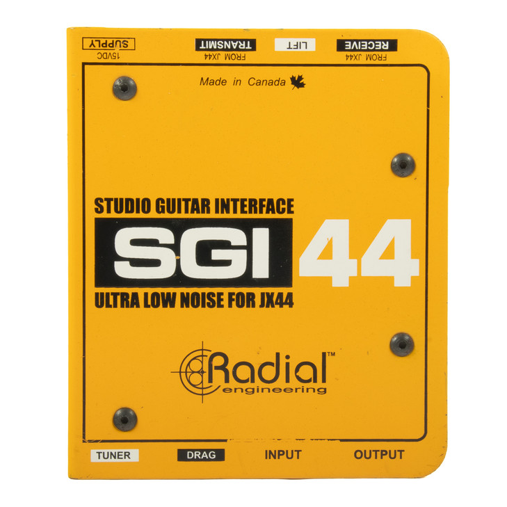 Radial SGI-44 1-channel Studio Guitar Interface for Radial JX-44 Signal Manager w/PSU USED