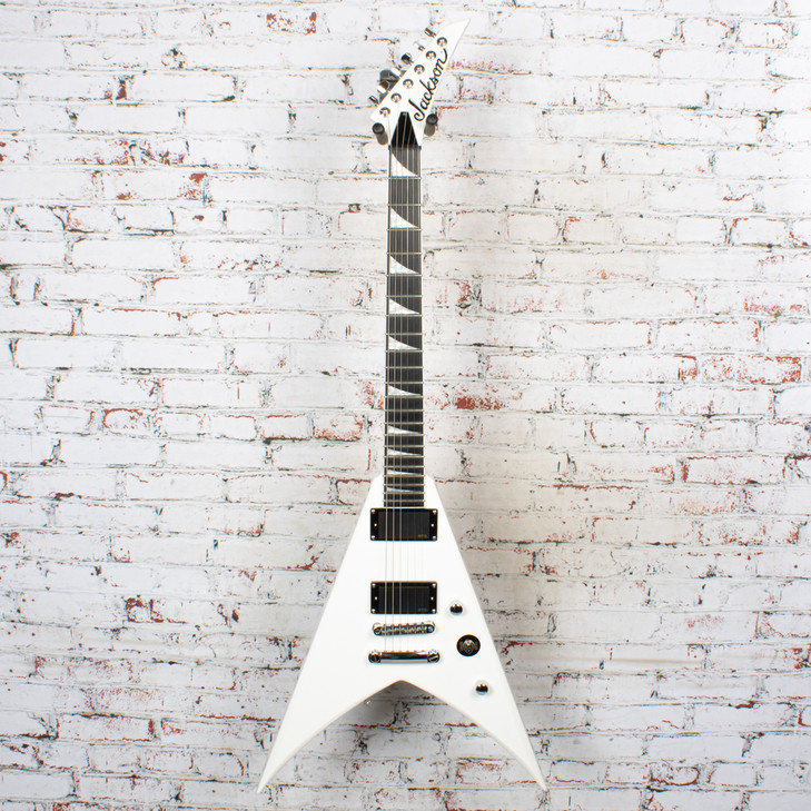 Jackson - 2023 Pro Series King V KVTMG Electric Guitar Snow White with Bag - USED