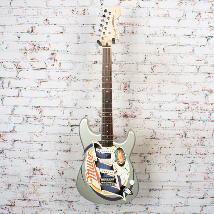 Fender - Squier Standard Stratocaster Strat Miller Graphic Collectible - USED