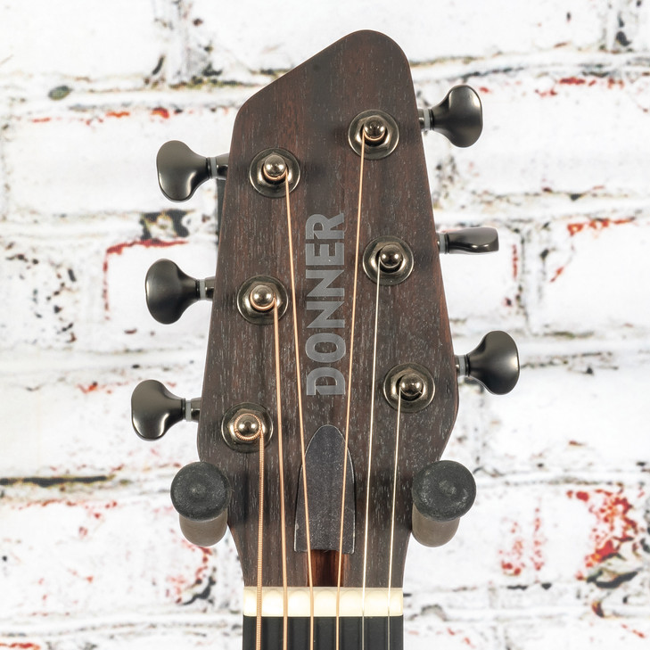 Donner Rising-G1 Travel Graphite Top Acoustic With Bag USED