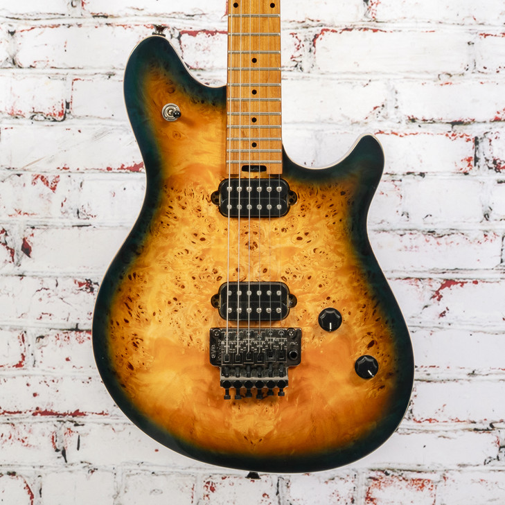 EVH Wolfgang WG Standard Exotic Baked Maple Midnight Sunset USED