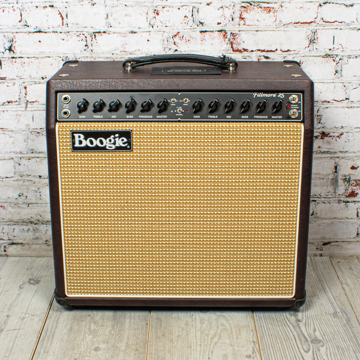 Mesa Boogie Fillmore 25 2 Channel 1x12 25 Watt Tube Guitar Combo Bordeaux w/FSW and Cover USED