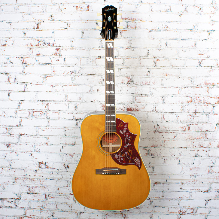 Epiphone - Inspired by Gibson Hummingbird Acoustic Electric w/LR Baggs Hi Fi Duet Pickups - USED