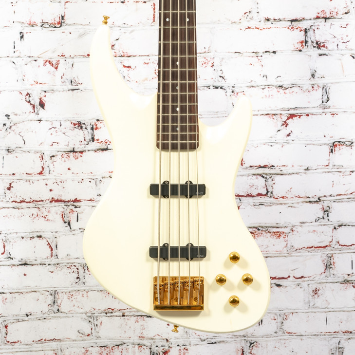 Guild Pro 5 Pilot 5 String Bass White USED