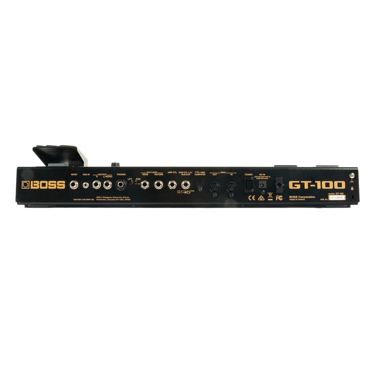 Boss - GT100 Multi Effect Pedalboard - w/ Bag USED