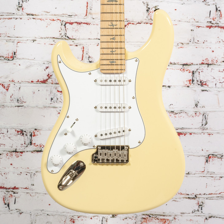PRS - B-STOCK - Paul Reed Smith SE Silver Sky Lefty - Left-Handed Electric Guitar - Moon White - with Gigbag