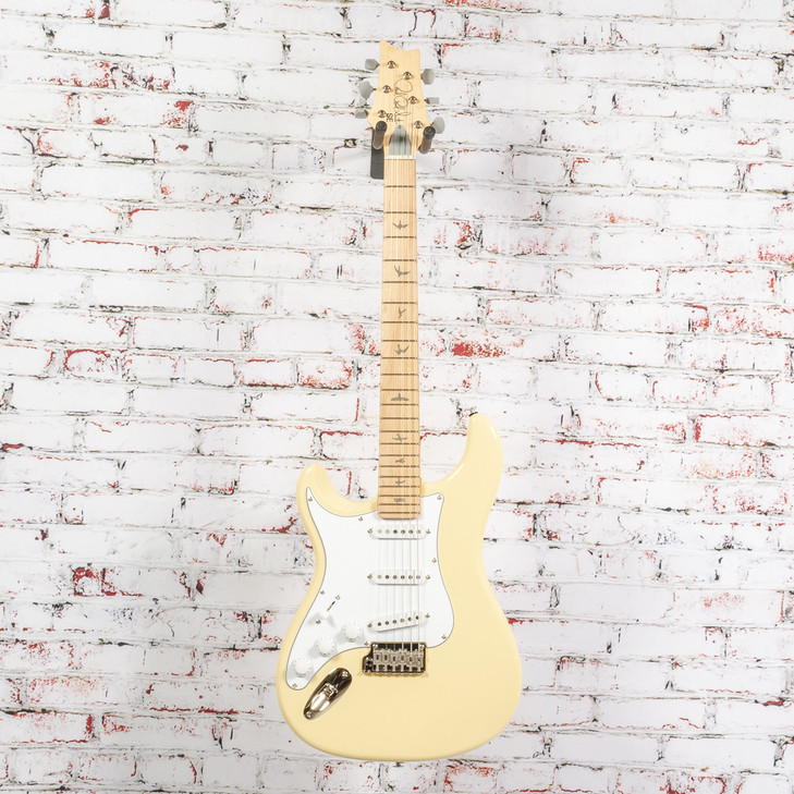 PRS - B-STOCK - Paul Reed Smith SE Silver Sky Lefty - Left-Handed Electric Guitar - Moon White - with Gigbag