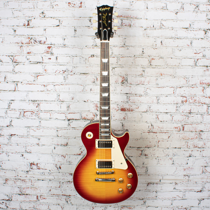 Epiphone - Inspired By Gibson 2024 Les Paul Standard 60s Electric Guitar Washed Cherry Burst w OHSC - USED