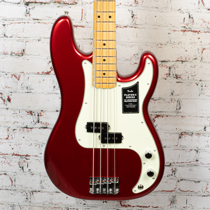 Fender - 75th Anniversary Player II Precision Bass Guitar - w
