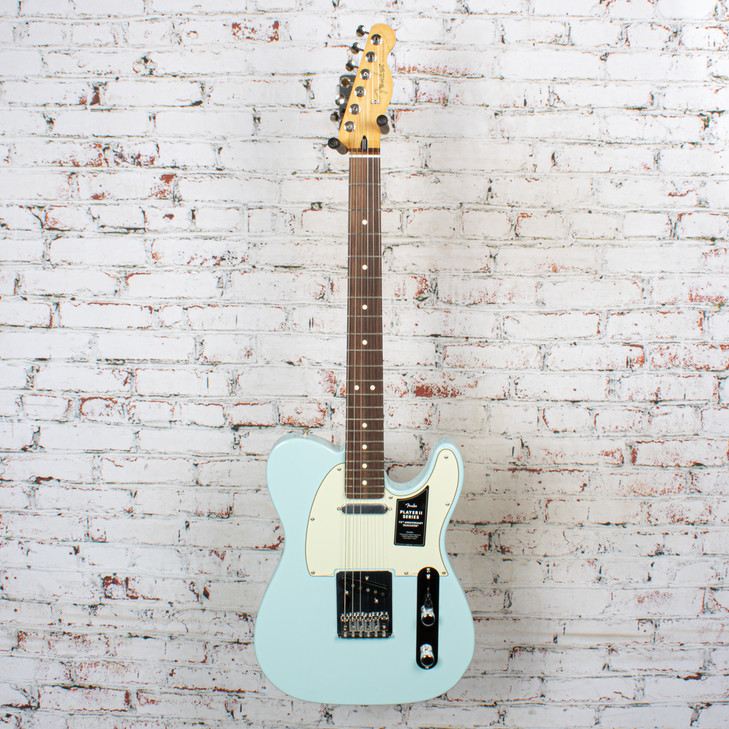 Fender - 75th Anniversary Player II Telecaster - Electric Guitar w/ Rosewood Fingerboard - Daphne Blue