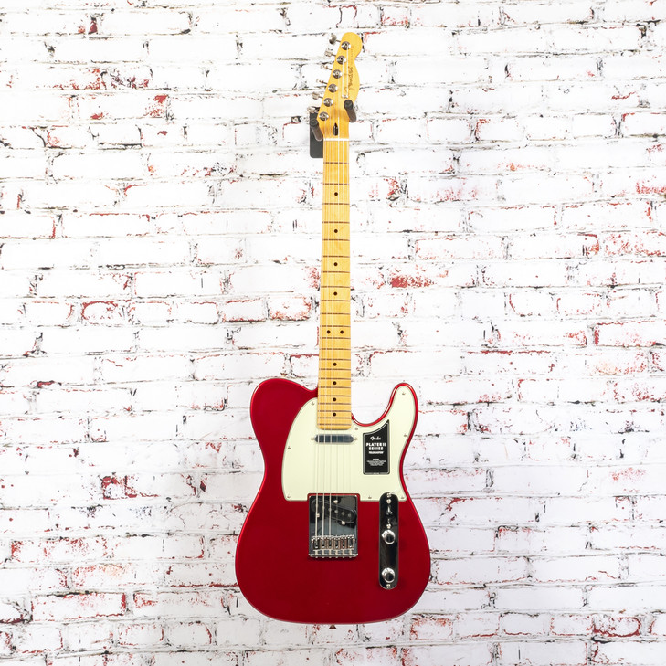 Fender - 75th Anniversary Player II Telecaster - Electric Guitar  w/ Maple Fingerboard - Candy Apple Red