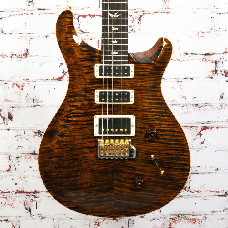 PRS - Paul Reed Smith Studio 10 Top - Electric Guitar - Tiger Eye - w/ Hardshell Case