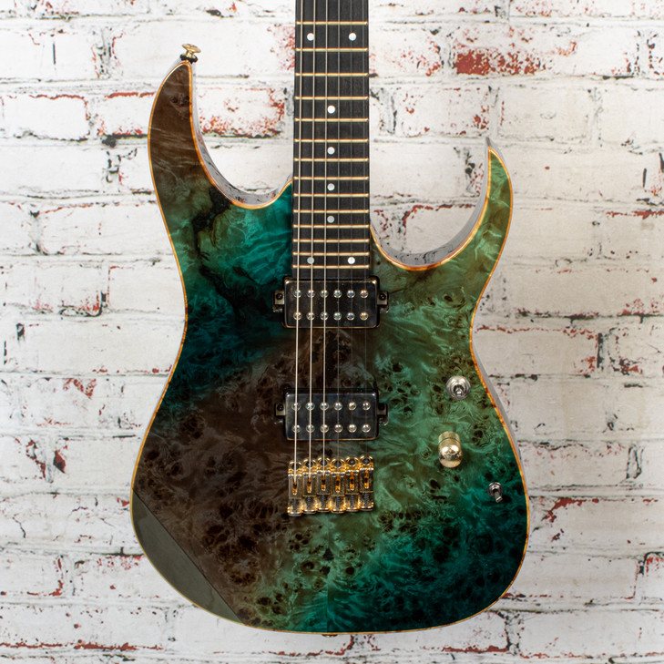 Ibanez Premium RG6PPBFX Electric Guitar Tropical Seafloor with Bag USED