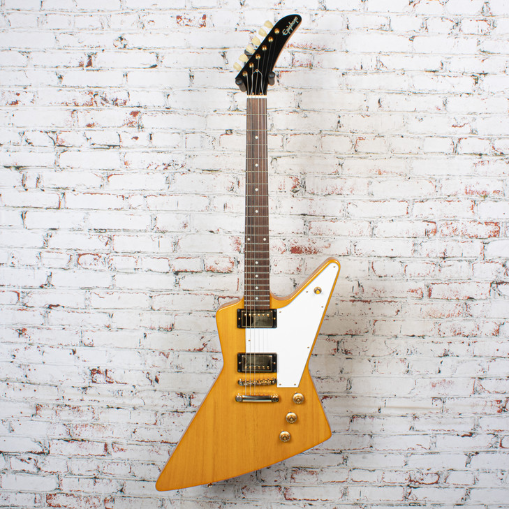 Epiphone Inspired by Gibson Limited Edition '58 Reissue Explorer Korina w/OHSC USED