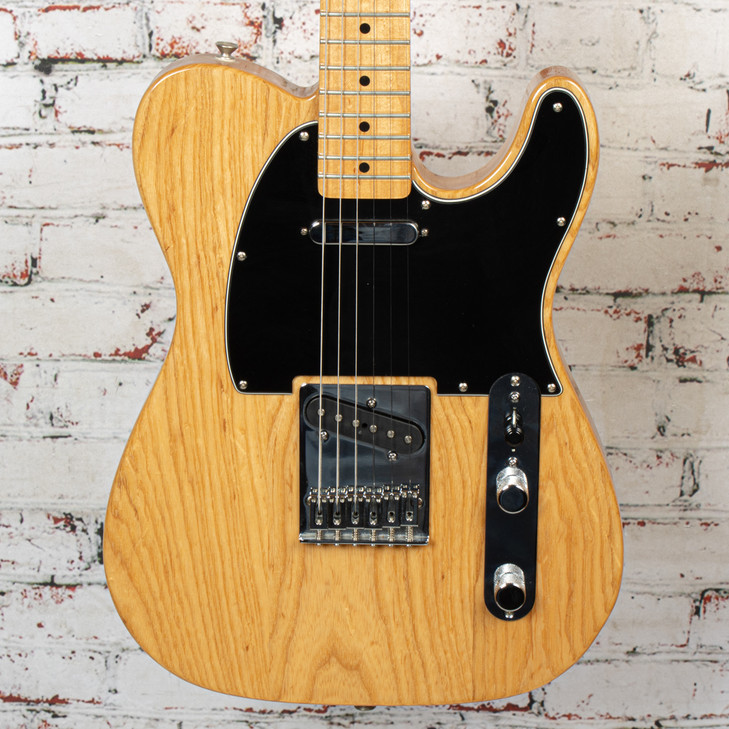 Fender 2012 FSR MIM Standard Telecaster Electric Guitar Ash Natural with Bag USED