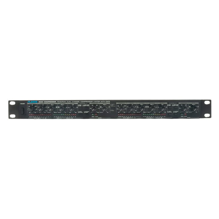 Alesis 3630 Compressor 1U Rack Unit with PSU USED