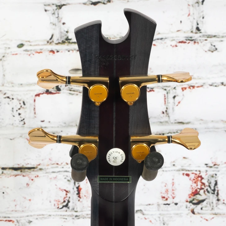 Tobias - Classic IV - Bass Guitar - Transparent Black - w/ Bag USED