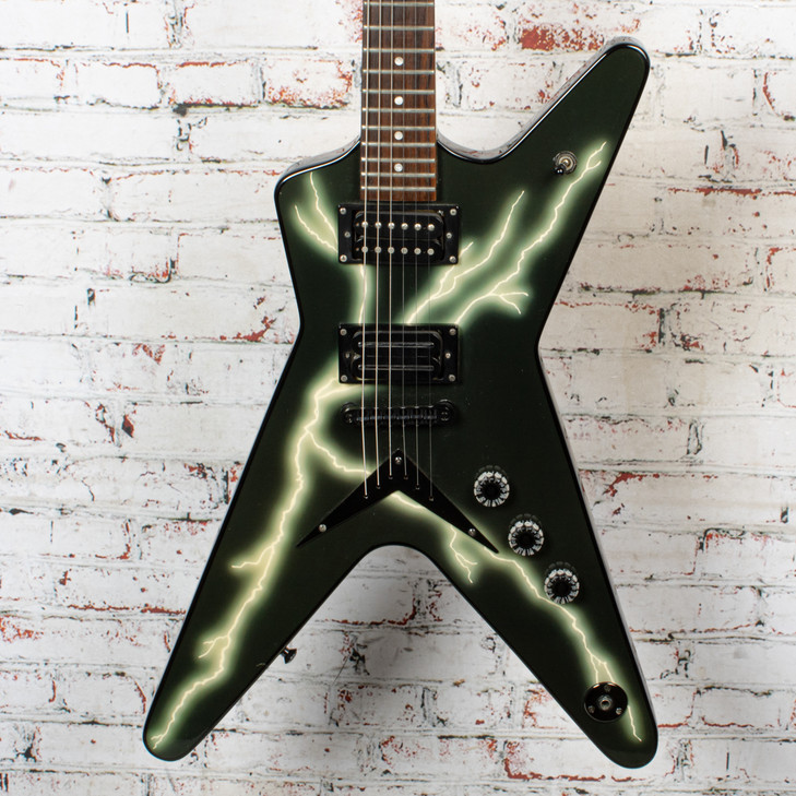 Dean 2015 Dimebag Darrel ML BBolt Black Lightning with HSC USED