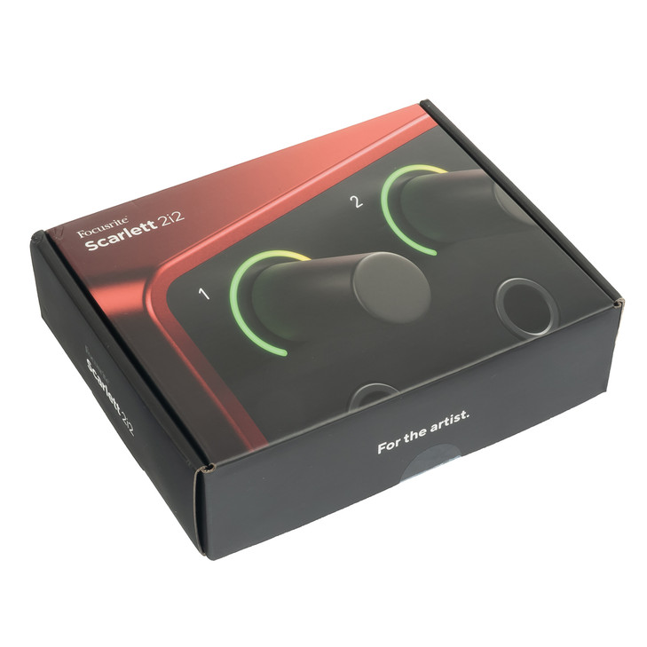 Focusrite 2i2 Gen 4 Audio Interface with Box USED