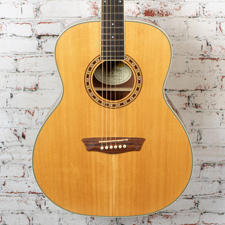 Washburn WG7S Acoustic Guitar Natural USED