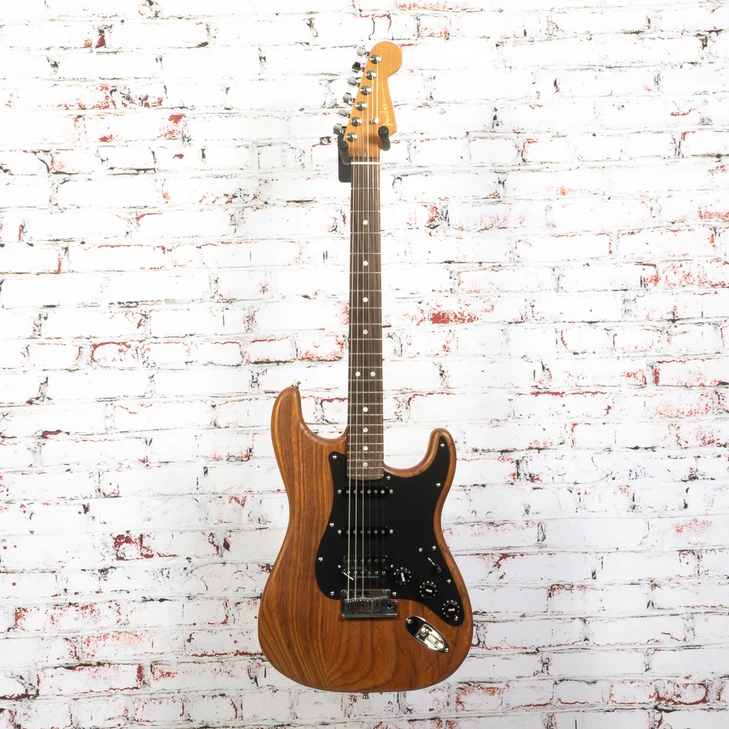 Fender - Limited Edition American Ultra II - Stratocaster Electric Guitar w/ Rosewood Fingerboard - HSS - Natural - w/ Hardshell Case