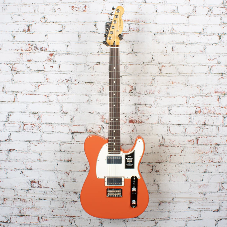 Fender - Player II Telecaster HH Electric Guitar w/ Rosewood Fingerboard - Rallye Orange