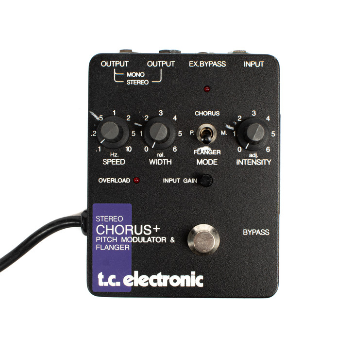 TC Electronic - Stereo Chorus Plus Pitch Modulator & Flanger Pedal  w/Box - USED