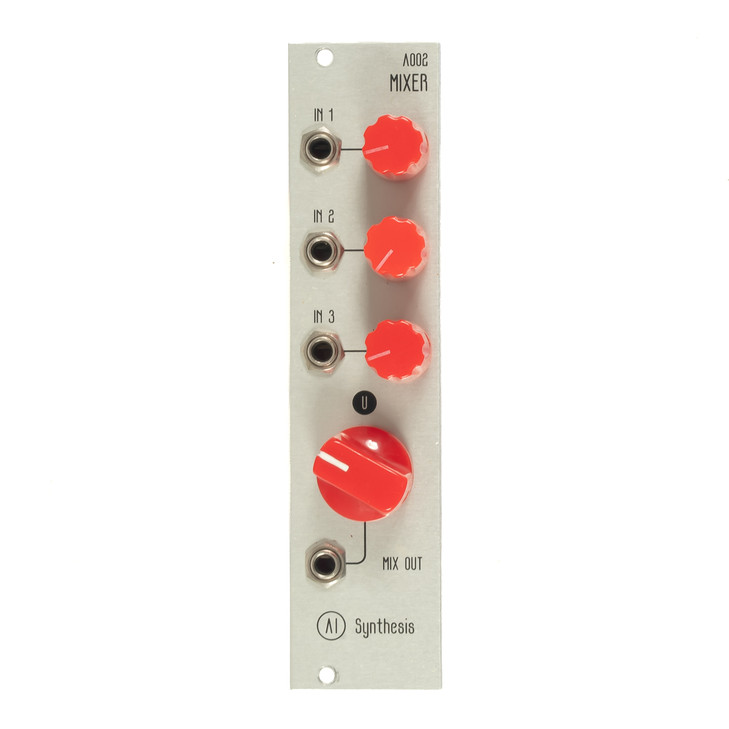 AI Synthesis AI002 Mixer Audio/CV Mixer with Ribbon Cable USED (MMM123948)