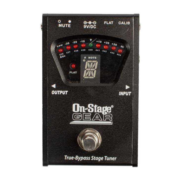 On-Stage Pedal Guitar Tuner USED