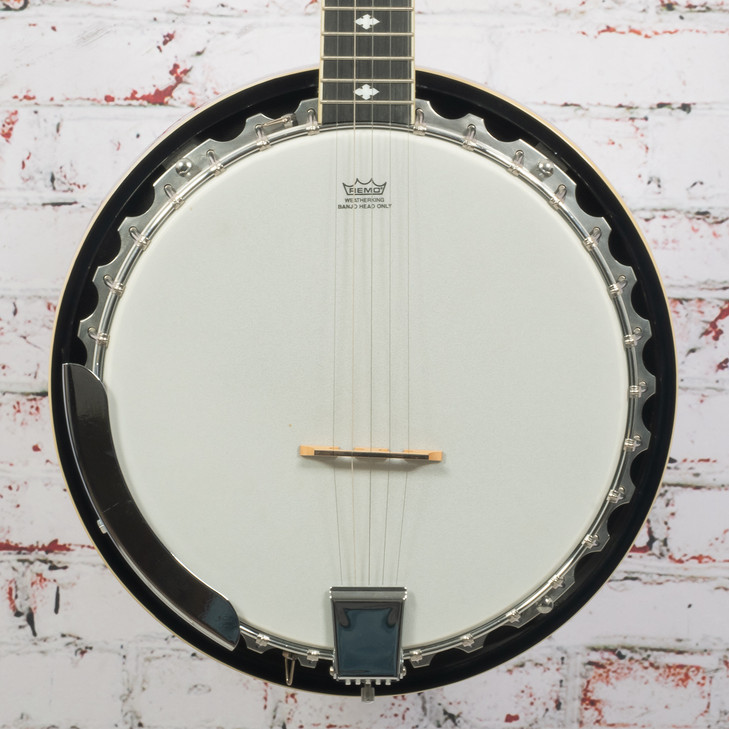 Danville 5 String Closed Back Banjo Natural USED