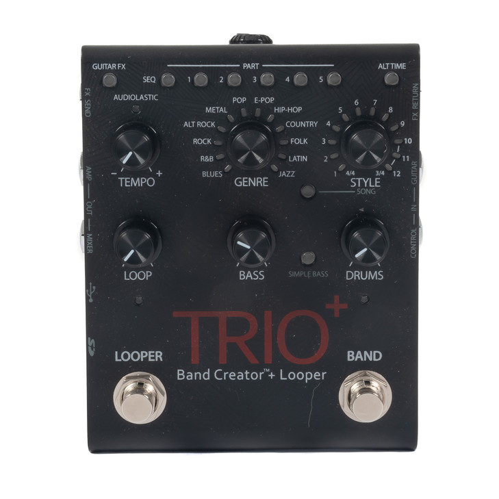 DigiTech - Trio+ Band Creator and Looper Pedal w/Box and PSU - USED