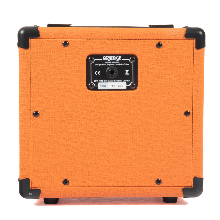 Orange - PPC108 1x8 8ohm 20w Guitar Amplifier Cabinet - Orange - USED