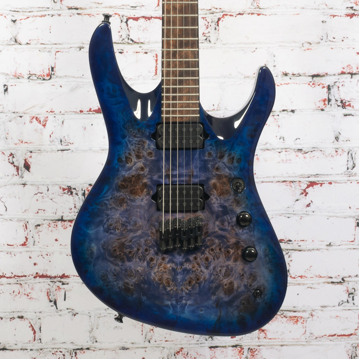 Jackson 2022 Pro Series Chris Broderick Soloist HT6P Transparent Blue USED