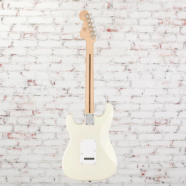 Squier - Affinity Series Stratocaster Electric Guitar w/ Maple Fingerboard - Olympic White