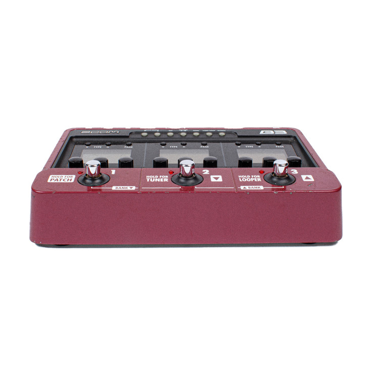 Zoom B3 Bass Effects and Amp Simulator Pedal with Box USED