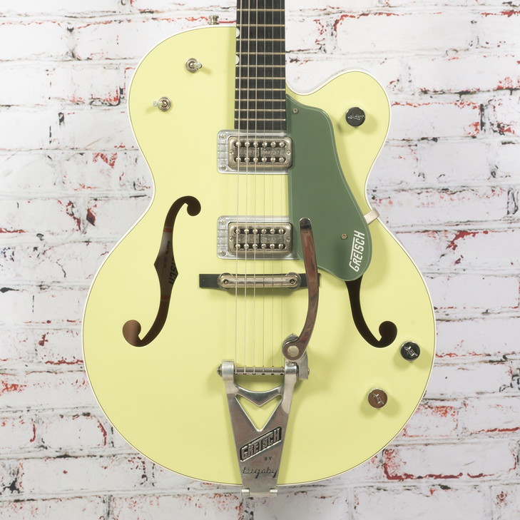 Gretsch - G6118T Anniversary Hollowbody Electric Guitar Smoke Green w/OHSC - USED