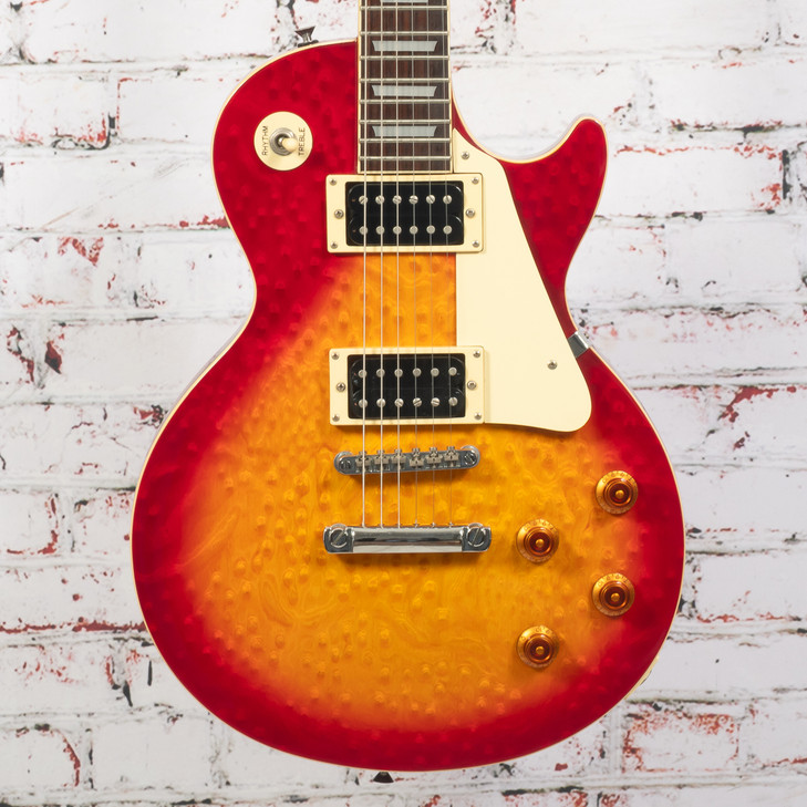 Epiphone - 1995 MIK Les Paul Standard Birdseye Cherry Sunburst w/Bag - VINTAGE