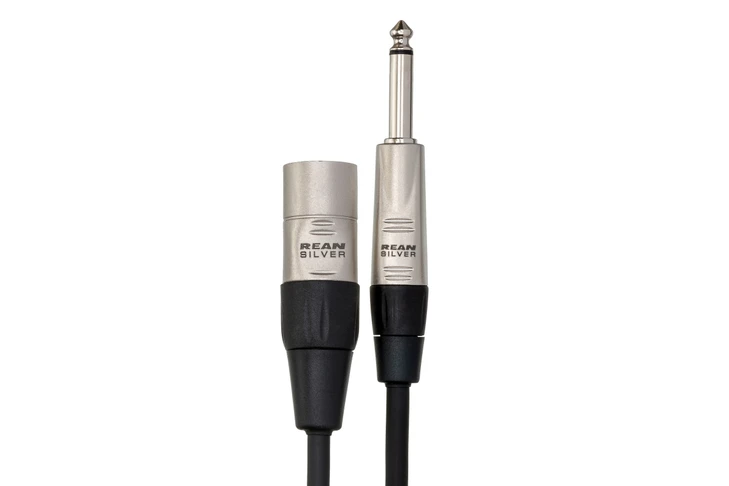 Hosa - HS-X010 - REAN Pro Balanced Interconnect Cable - REAN 1/4 in TRS to XLR3M - 10 ft. 