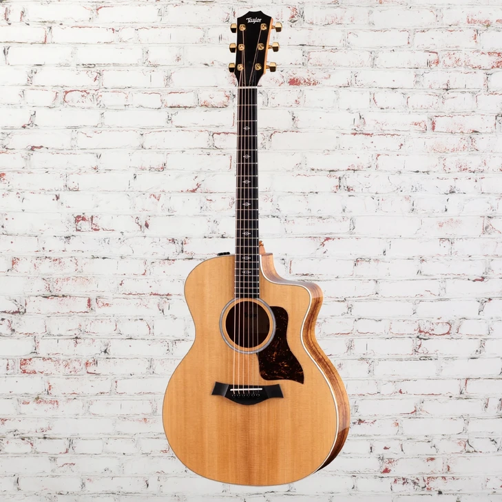 Taylor - DEMO 214ce-K DLX - Acoustic-Electric Guitar - Koa - Natural - w/ Hardshell Case