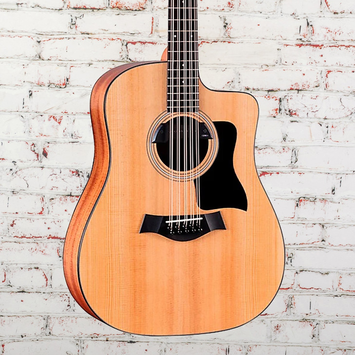 Taylor - DEMO 150ce Bajo Quinto - 10-String Acoustic-Electric Guitar - Natural - w/ Gigbag 