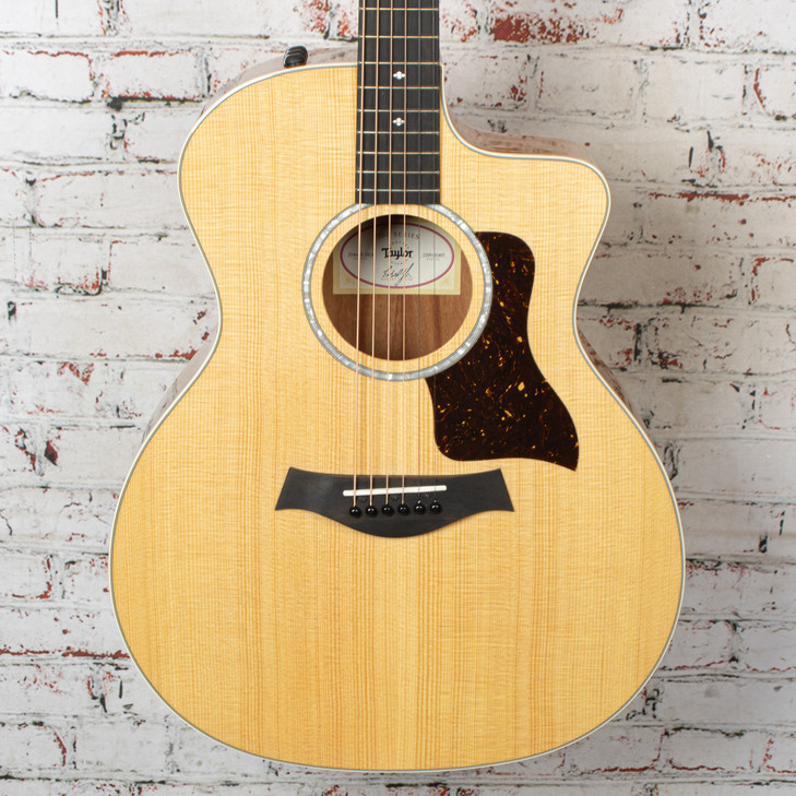Taylor - 2022 214ce-K DLX Acoustic Electric Guitar Natural Spruce/Koa w/OHSC - USED