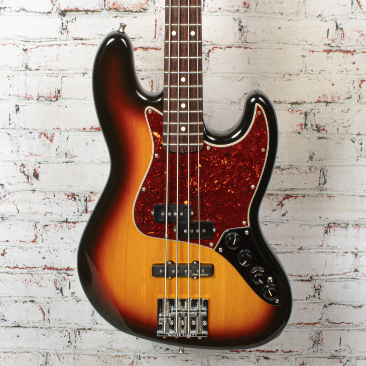 Fender 2006 Reggie Hamilton Standard Jazz Bass 3 Color Sunburst w/HSC USED