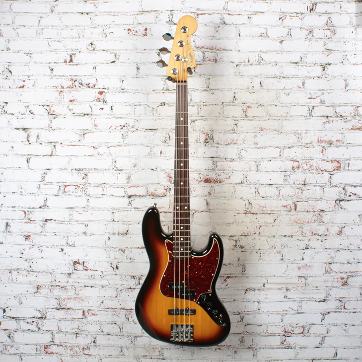 Fender - 2006 Reggie Hamilton Standard Jazz Bass Guitar - 3-Color Sunburst - w/HSC USED