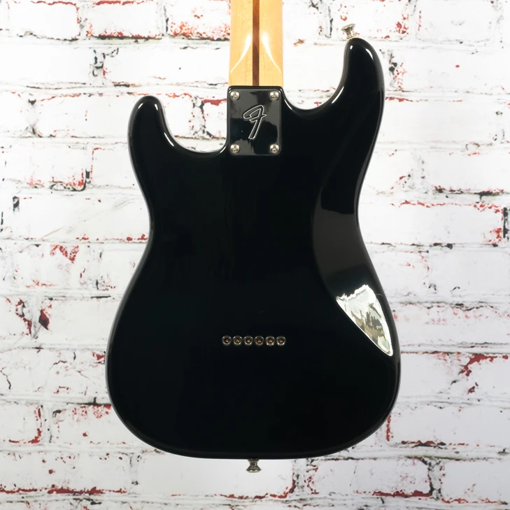 Unbranded - S-Style Black w/Fender MIM Neck and Squier 80s Bullet Body w/Bag - USED