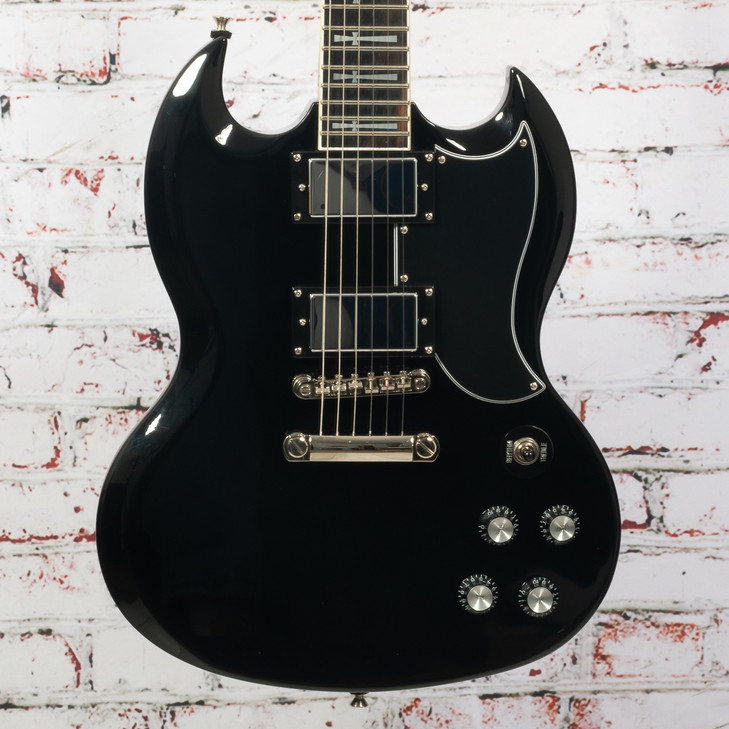 Epiphone - LTD Edition Tony Iommi SG Custom Electric Guitar Black w/OHSC and COA - USED