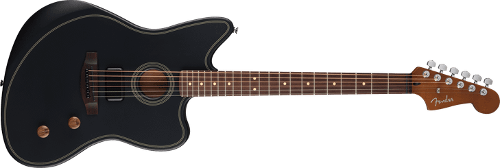 Fender Acoustasonic Standard Jazzmaster Black